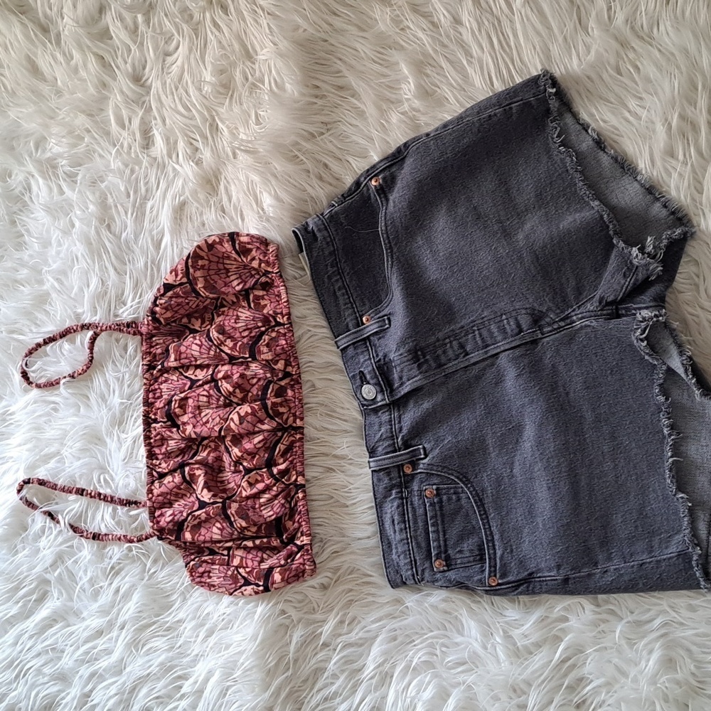 Madewell size Large cropped top